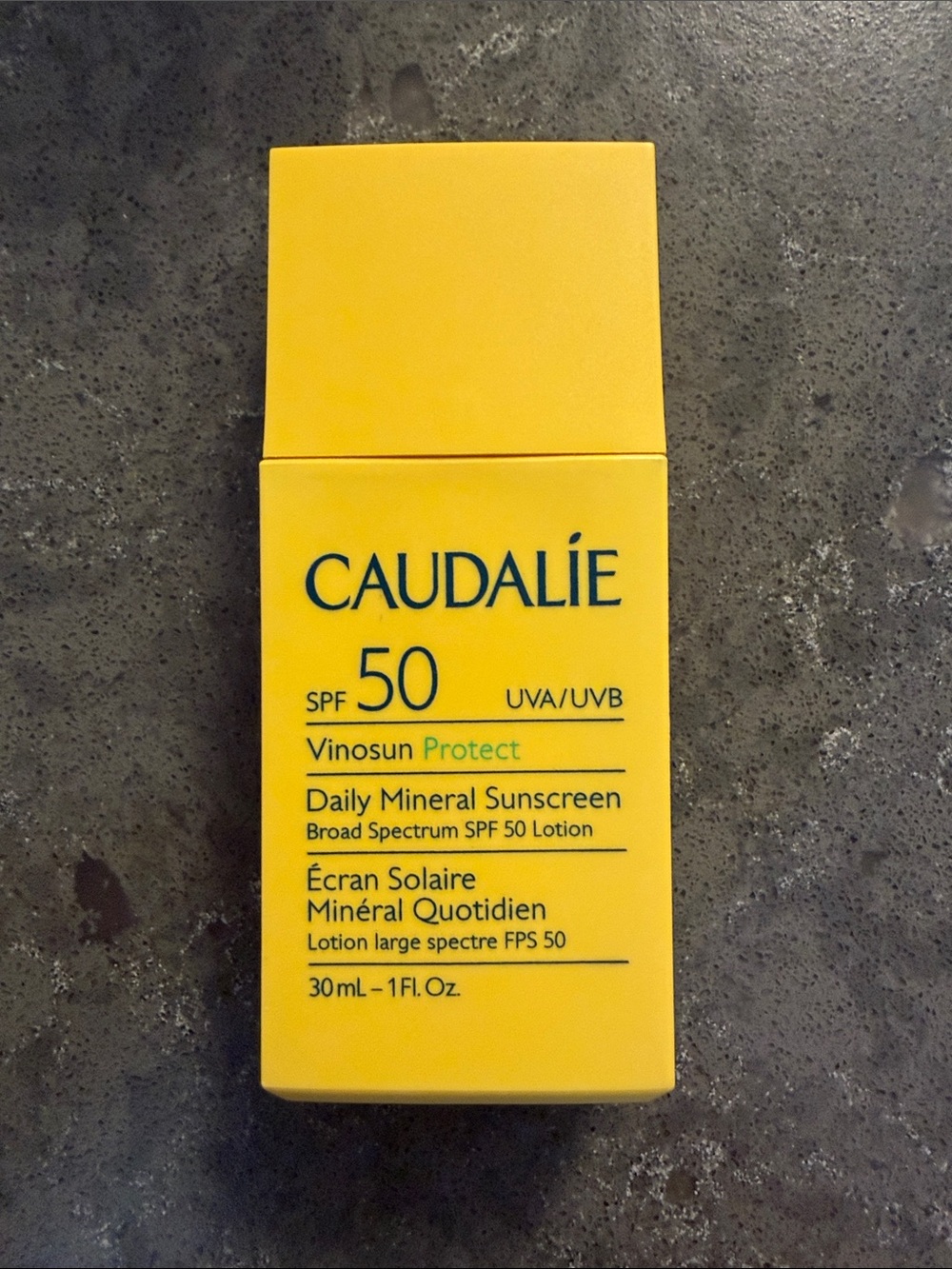 Caudalie Yellow Daily Mineral Sunscreen SPF 50